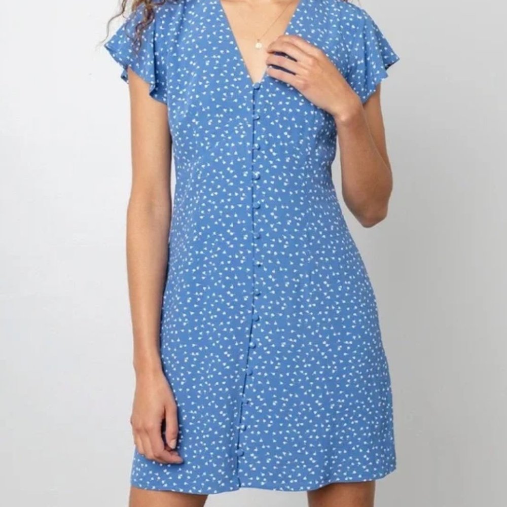Rails Helena Dress in Blue Wisteria (M)